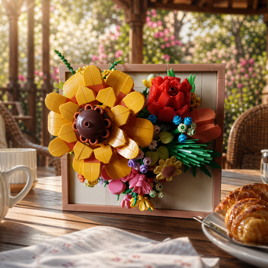 Moldura Floral 3D (781 peças)