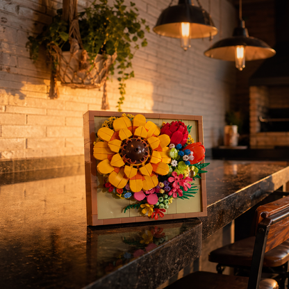 Moldura Floral 3D (781 peças)