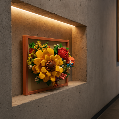 Moldura Floral 3D (781 peças)