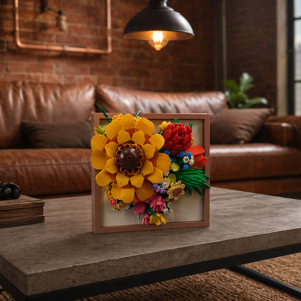 Moldura Floral 3D (781 peças)
