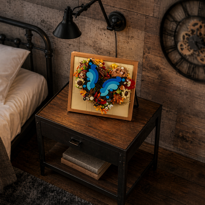 Moldura Floral 3D - Borboleta (765 peças)