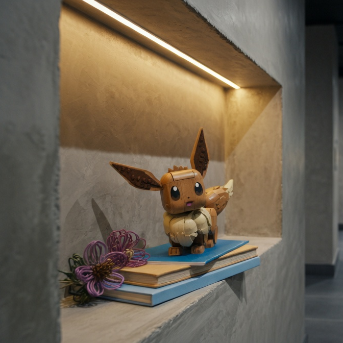 Pokémon - Eevee (587 peças)