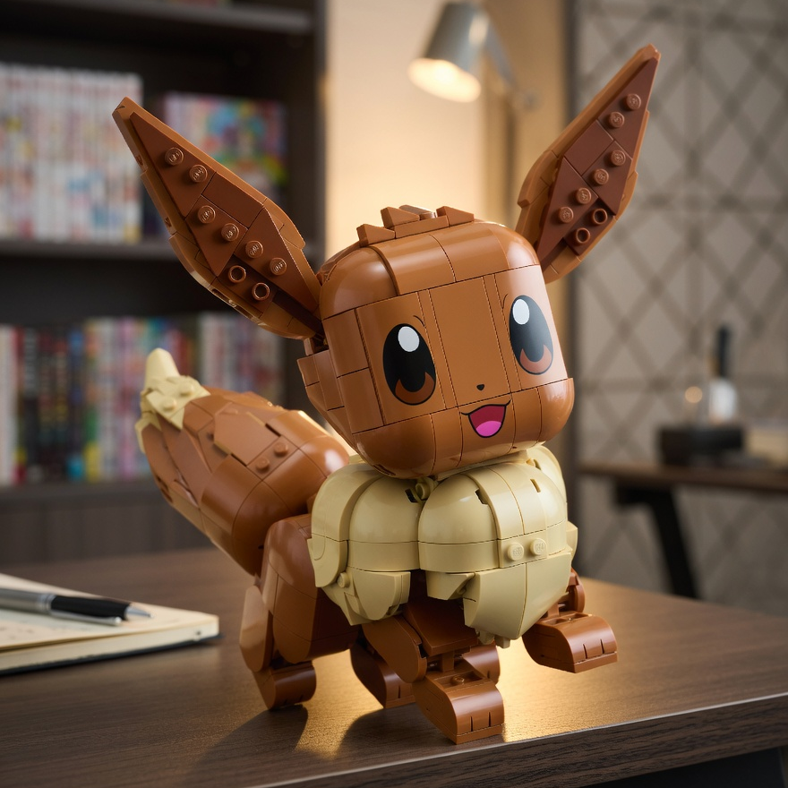 Pokémon - Eevee (587 peças)