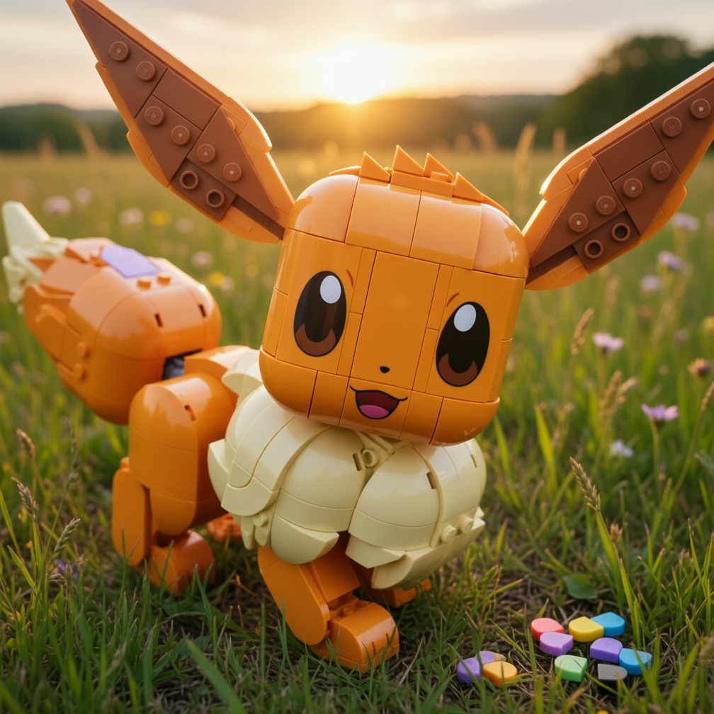 Pokémon - Eevee (587 peças)