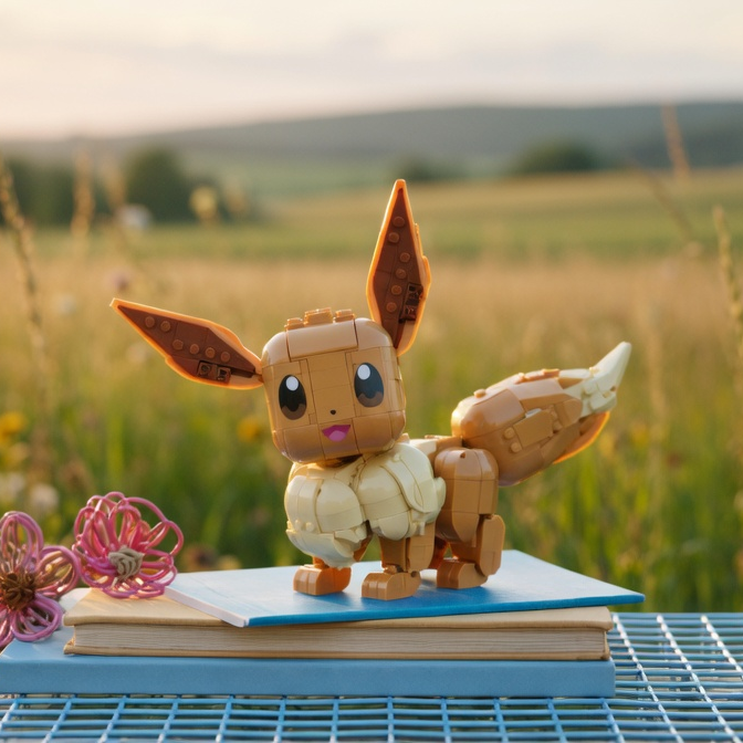 Pokémon - Eevee (587 peças)