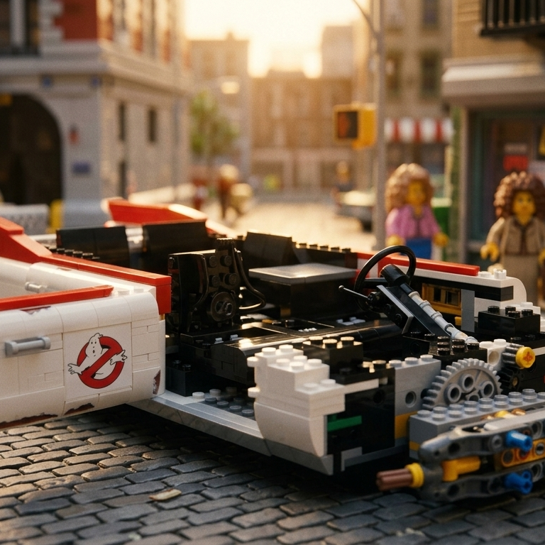 (47% OFF) Cadillac ECTO-1 dos Caça-Fantasmas (2352 peças)