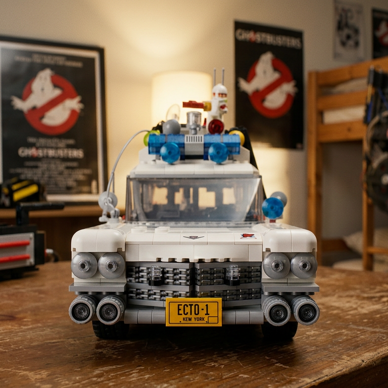 (47% OFF) Cadillac ECTO-1 dos Caça-Fantasmas (2352 peças)