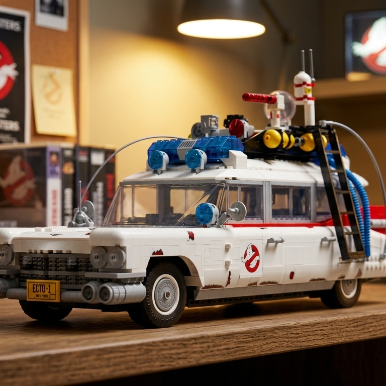 (47% OFF) Cadillac ECTO-1 dos Caça-Fantasmas (2352 peças)