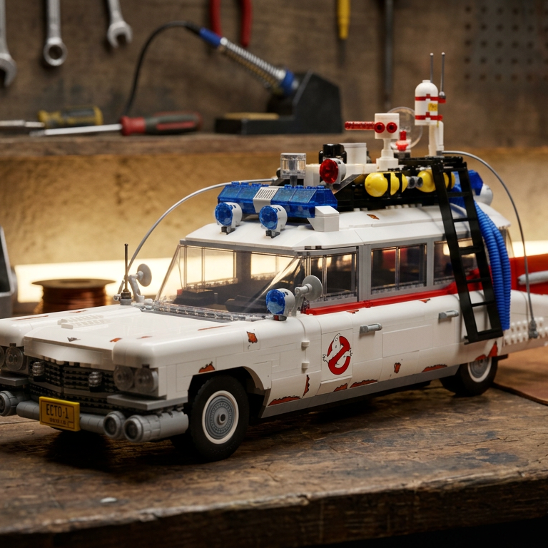(47% OFF) Cadillac ECTO-1 dos Caça-Fantasmas (2352 peças)