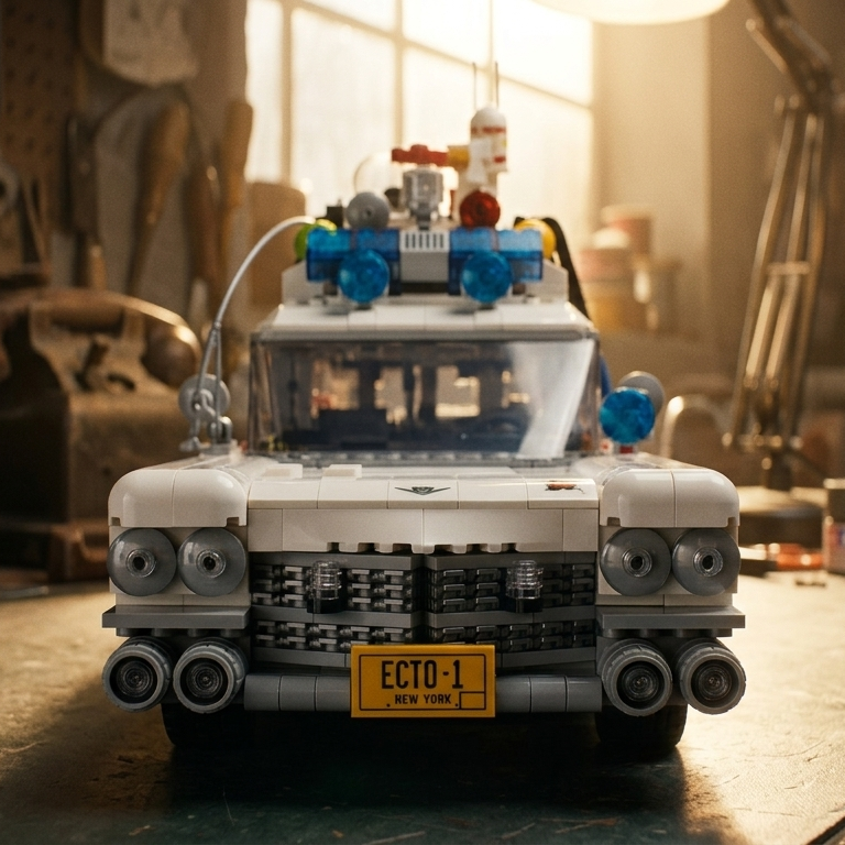 (47% OFF) Cadillac ECTO-1 dos Caça-Fantasmas (2352 peças)