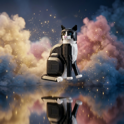 Gato de Smoking (1710 peças)