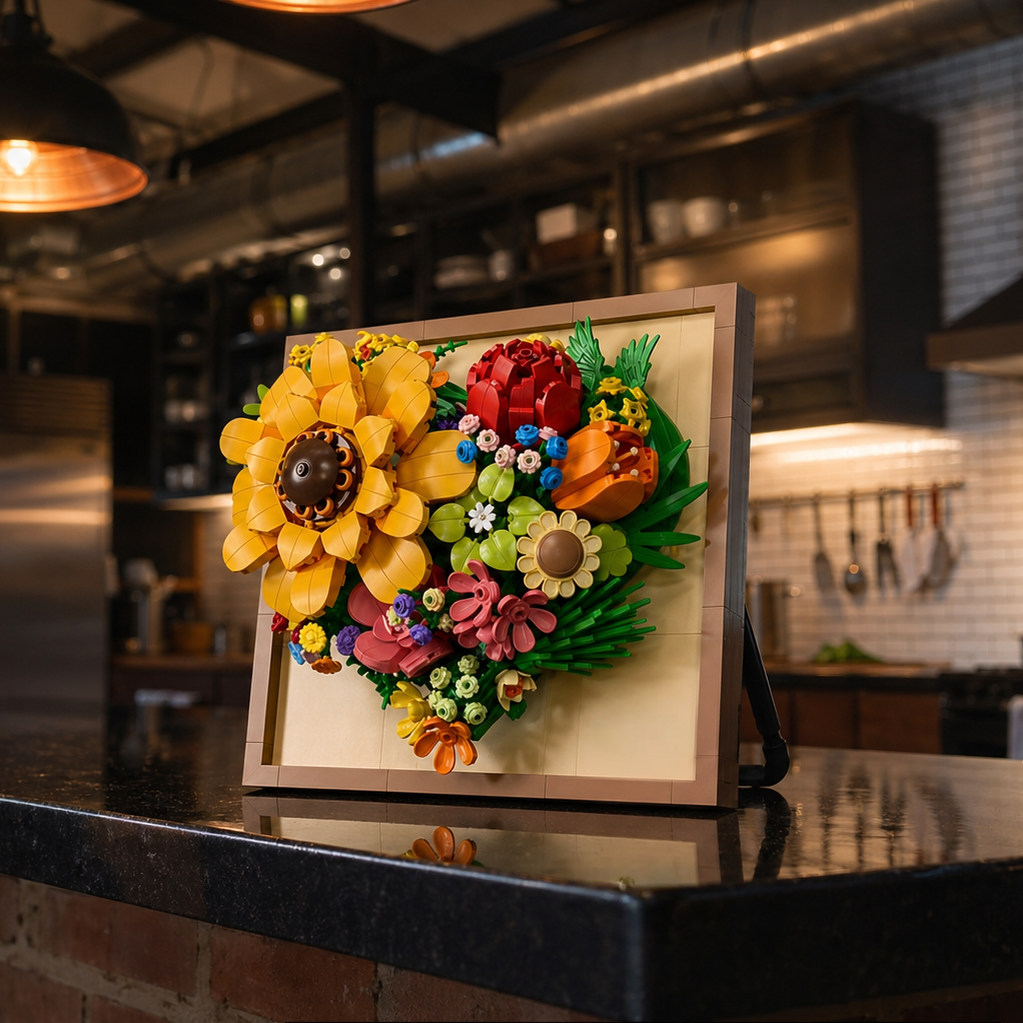 Moldura Floral 3D (781 peças)