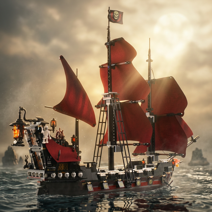 Piratas do Caribe - Vingança da Rainha Ana (1097 peças)