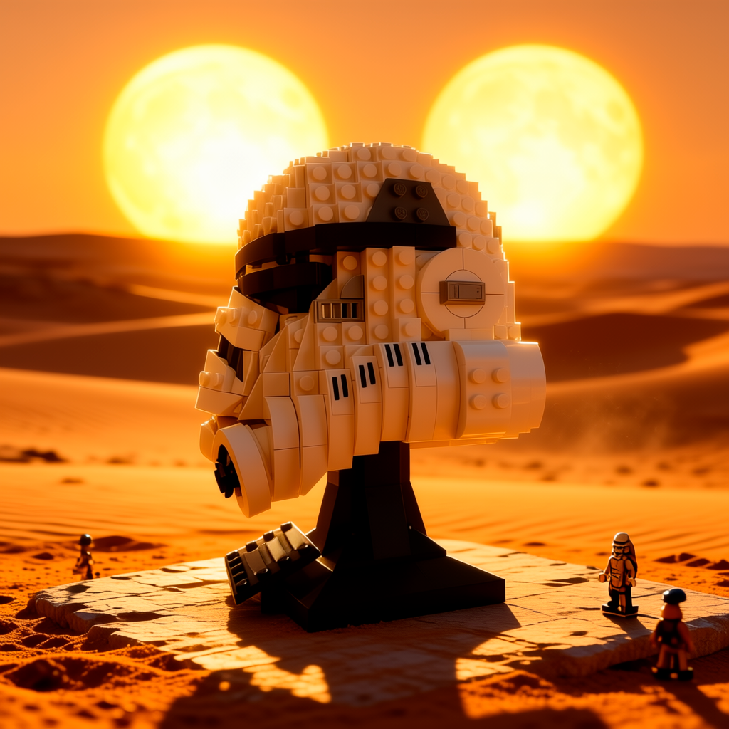 Star Wars - Capacete Stormtrooper (647 peças)
