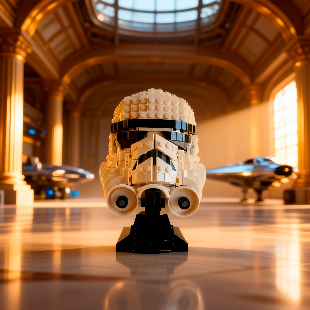Star Wars - Capacete Stormtrooper (647 peças)