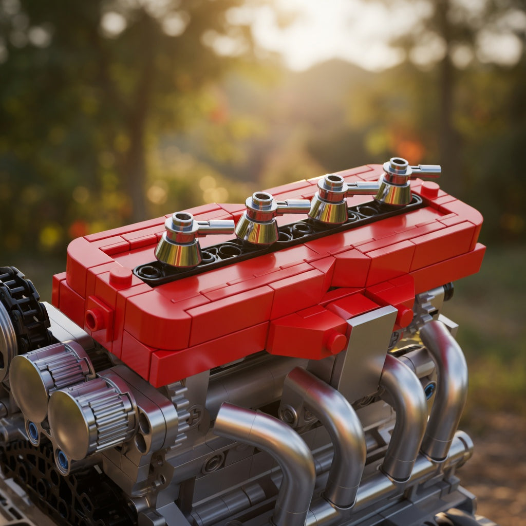Motor 4G63T Turbo Inline-4 (811 peças)