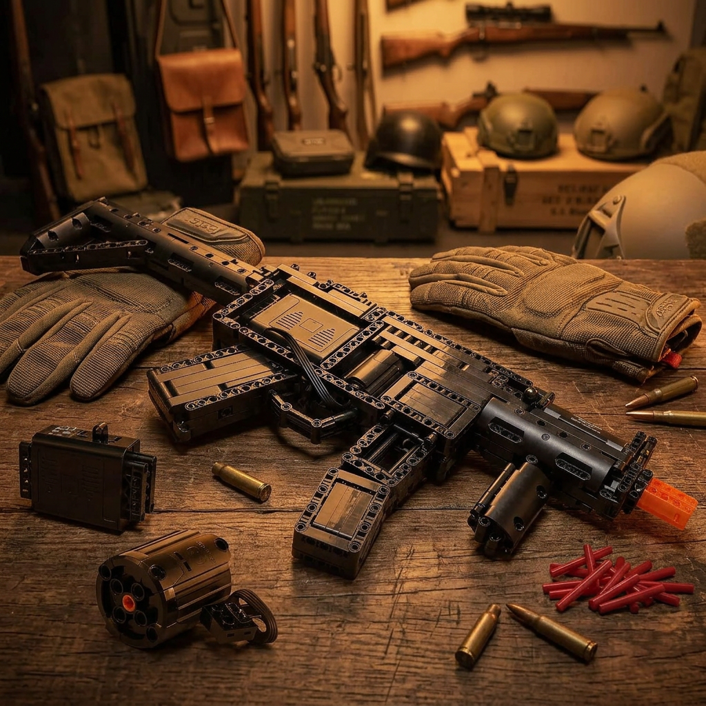 Submetralhadora HK MP5 (783 peças)