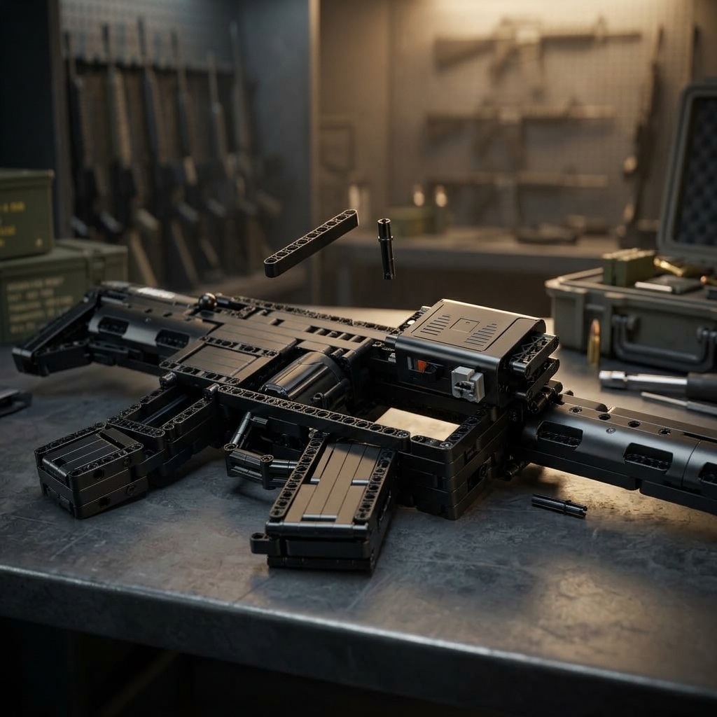 Submetralhadora HK MP5 (783 peças)