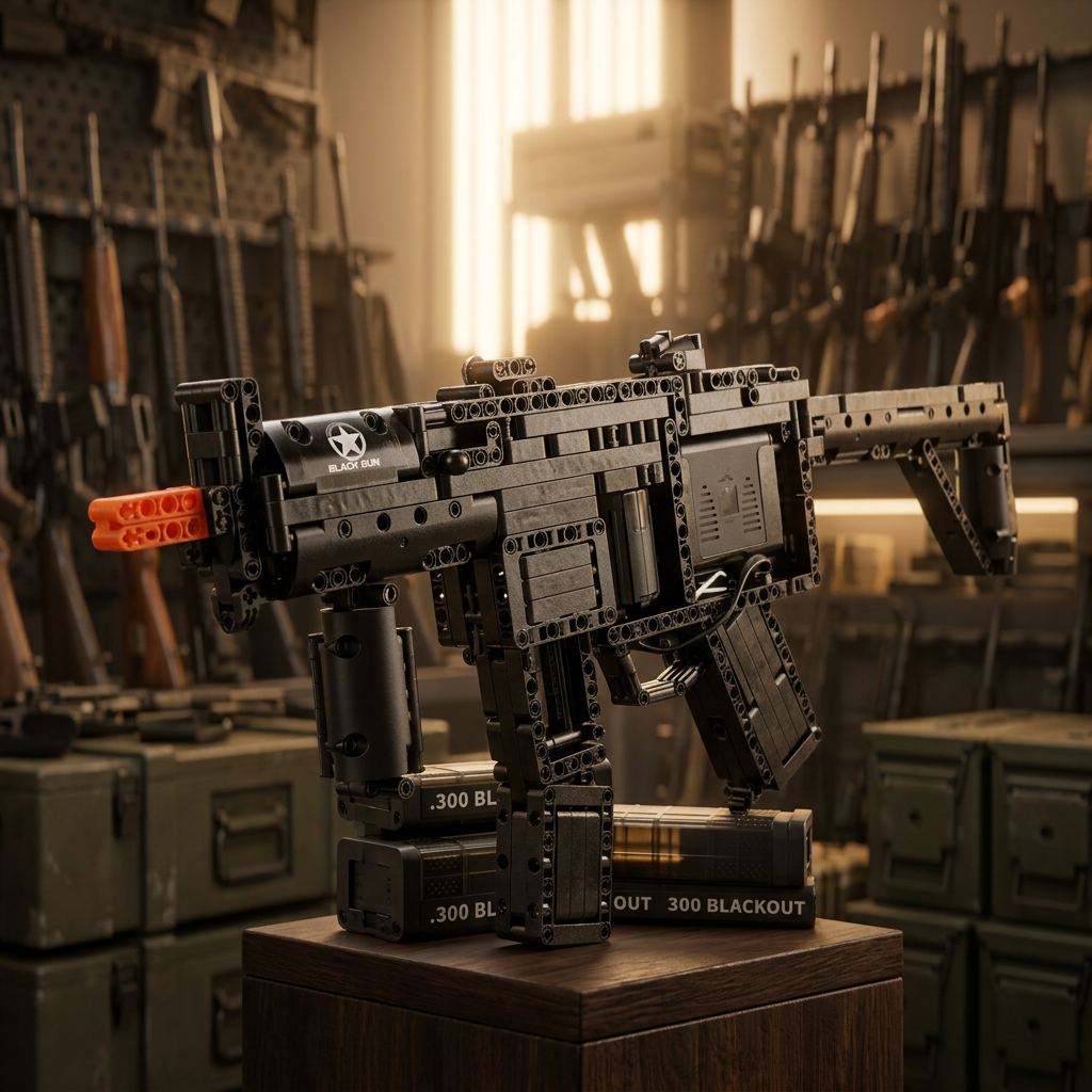 Submetralhadora HK MP5 (783 peças)