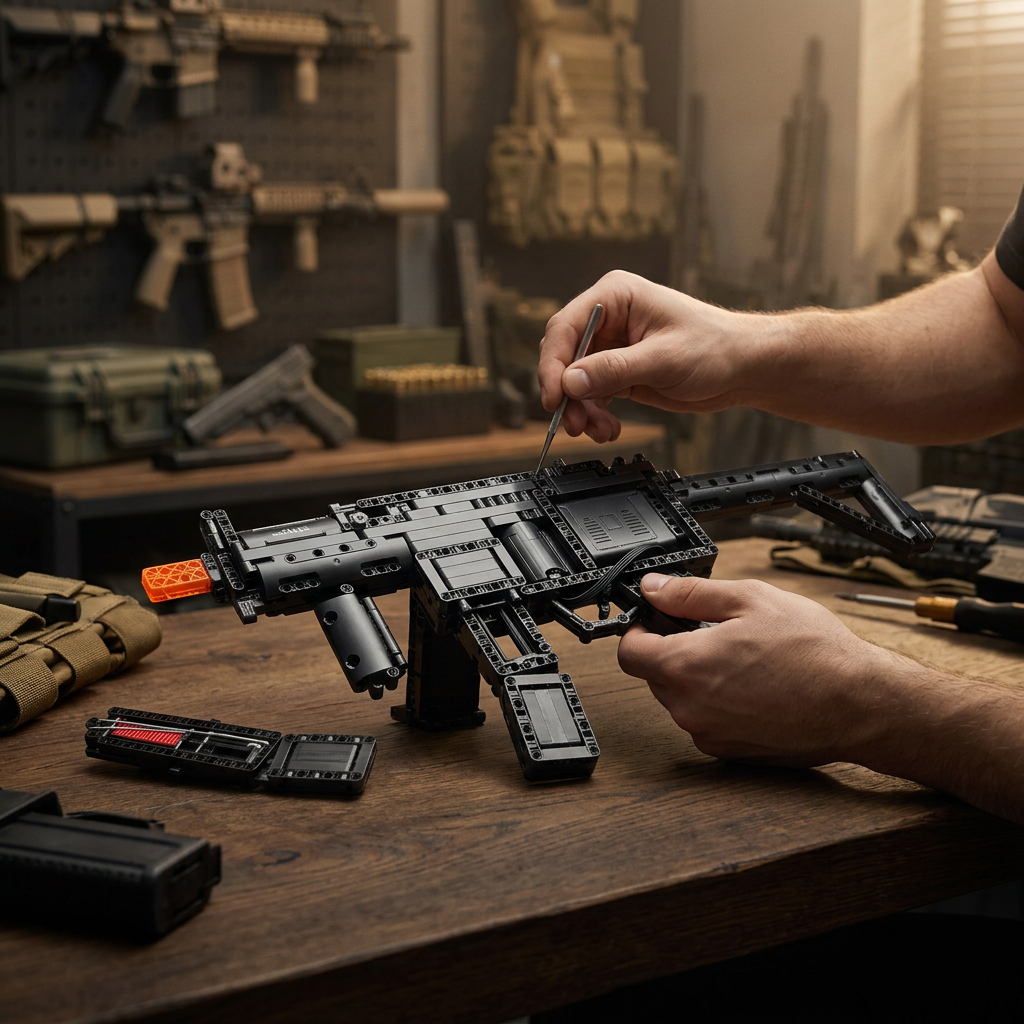 Submetralhadora HK MP5 (783 peças)