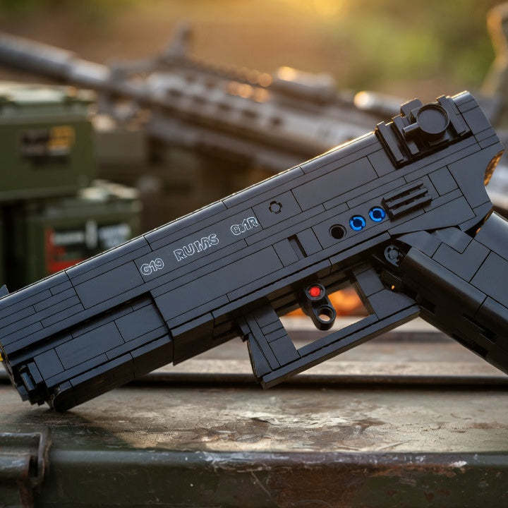 Pistola G18 Automática (336 peças)