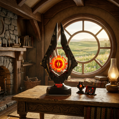 Olho de Sauron com Iluminação (925 peças)