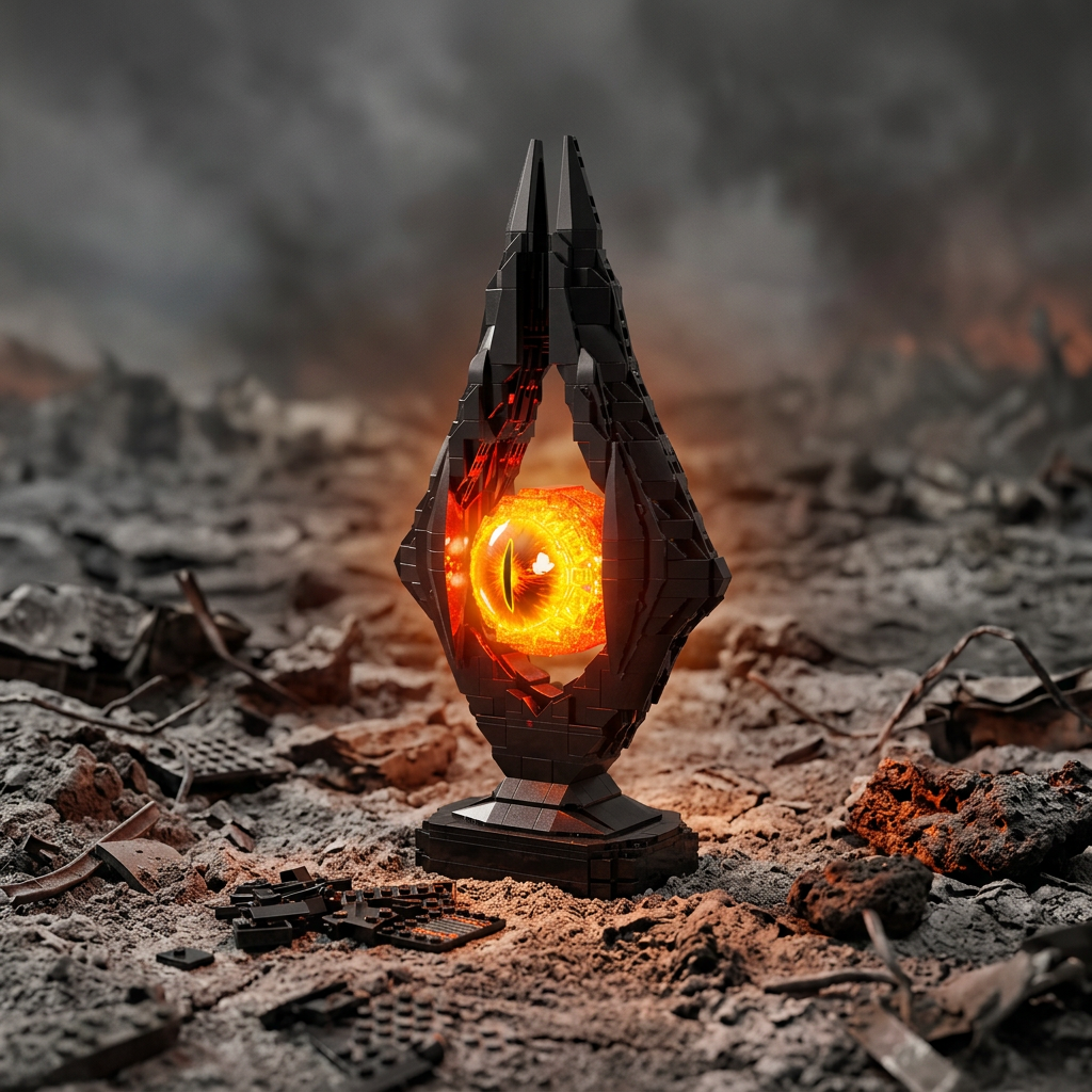 Olho de Sauron com Iluminação (925 peças)