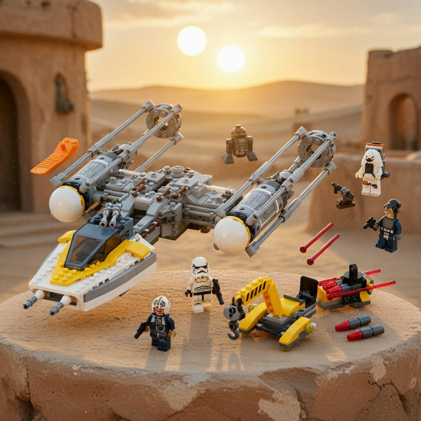 Star Wars - Y-Wing Starfighter (691 peças)