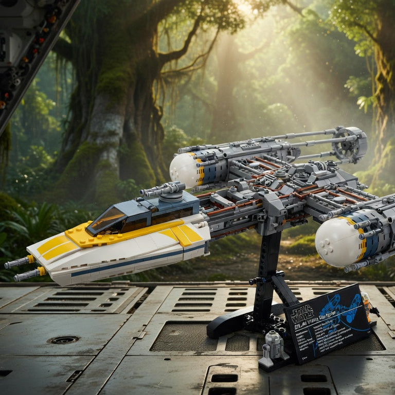 Star Wars - Y-Wing Starfighter (691 peças)
