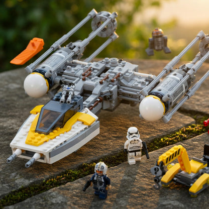 Star Wars - Y-Wing Starfighter (691 peças)