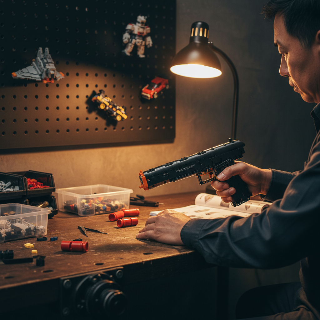 Pistola Desert Eagle (563 Peças)