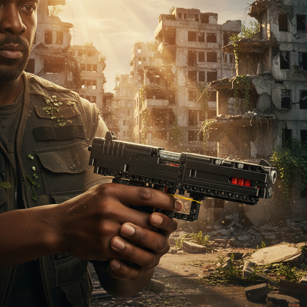 Pistola Desert Eagle (563 Peças)