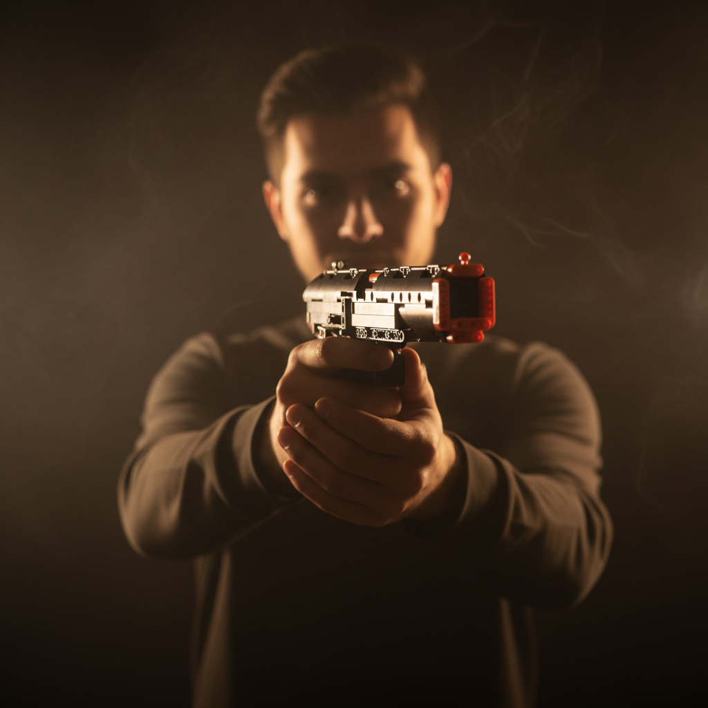 Pistola Desert Eagle (563 Peças)