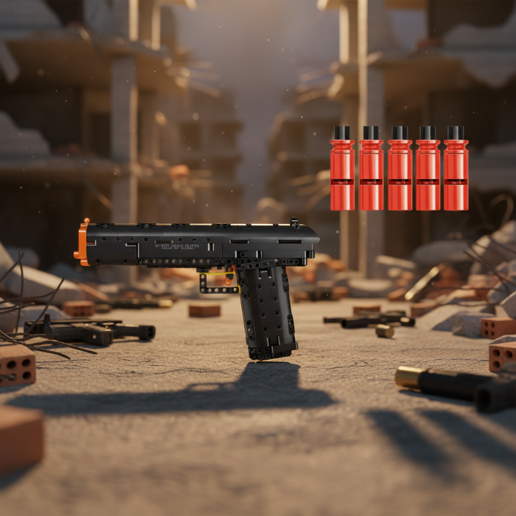 Pistola Desert Eagle (563 Peças)