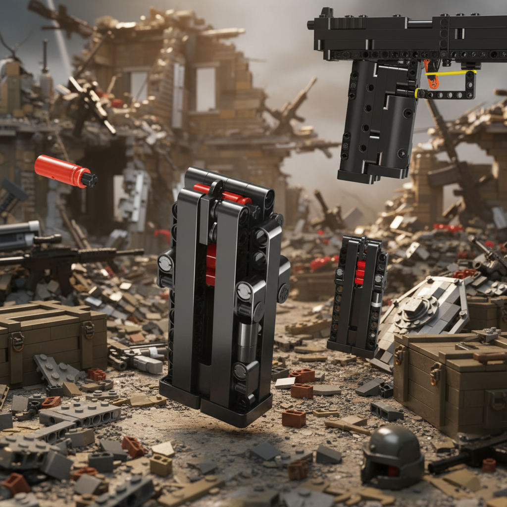 Pistola Desert Eagle (563 Peças)
