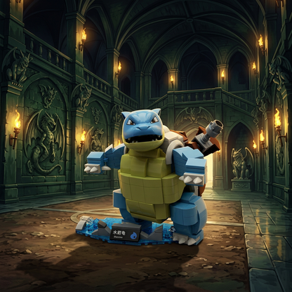 Pokémon - Blastoise (385 peças)