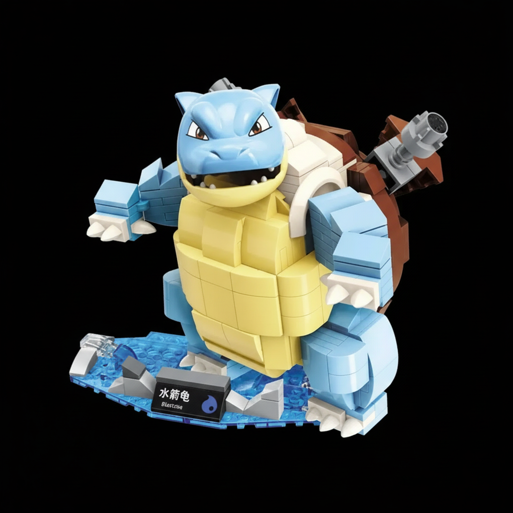Pokémon - Blastoise (385 peças)