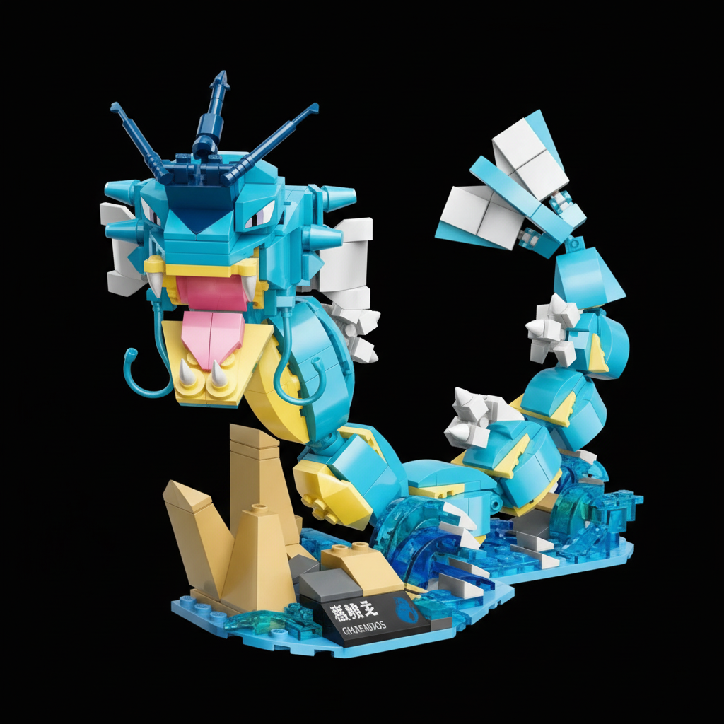 Pokémon - Gyarados (481 peças)