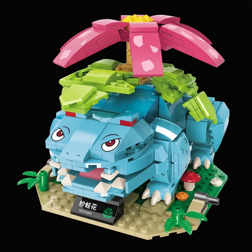 Pokémon - Venusaur (497 peças)