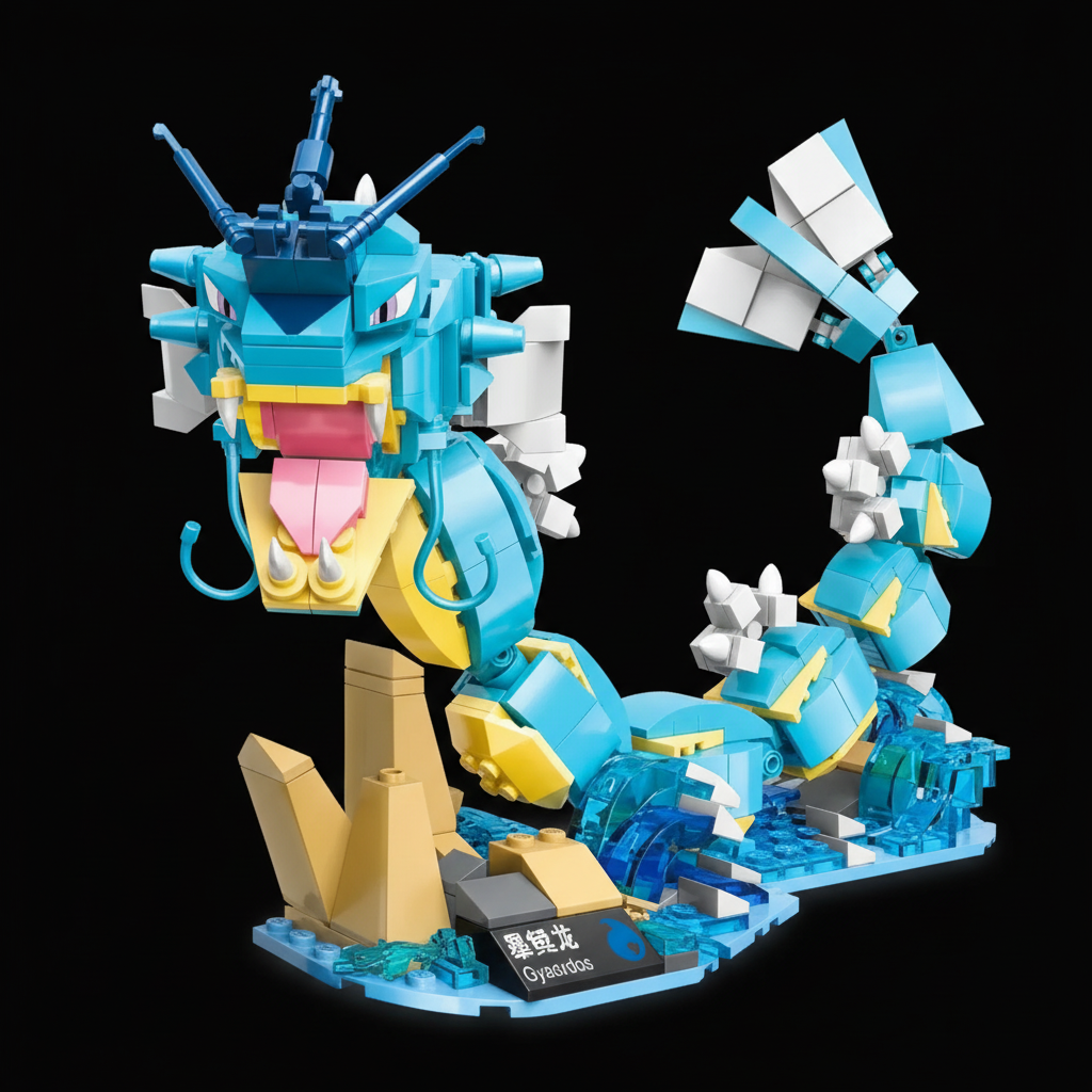 Pokémon - Gyarados (481 peças)