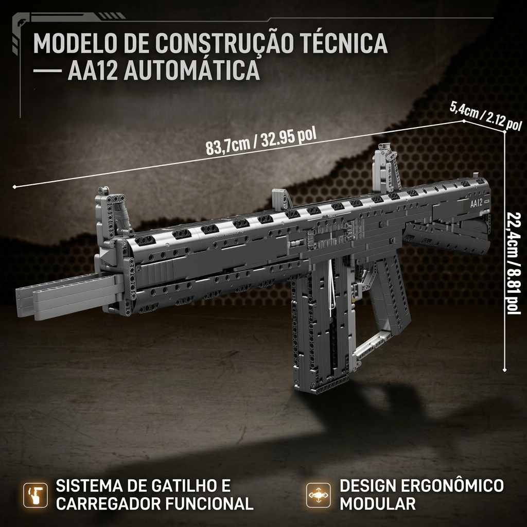 Auto Assault-12 (1680 peças)