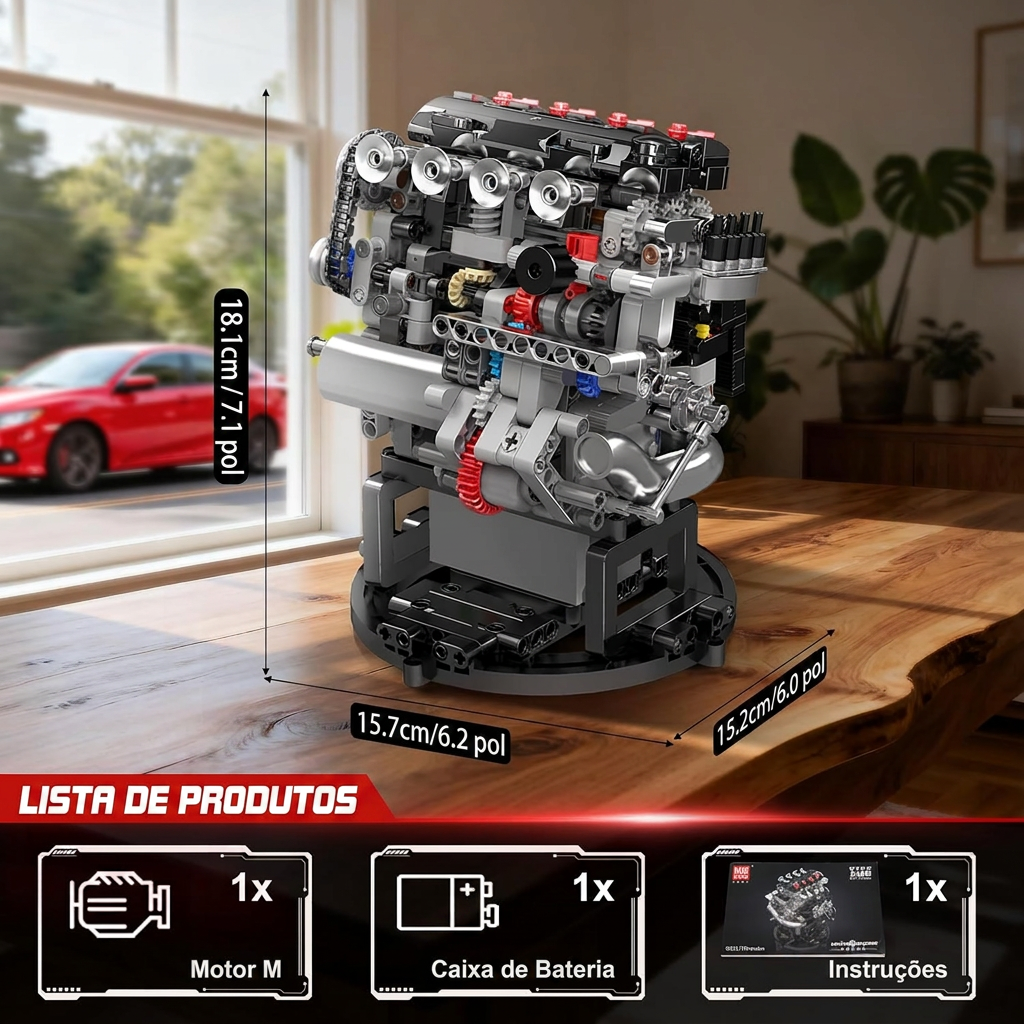 Motor VTEC (772 peças)