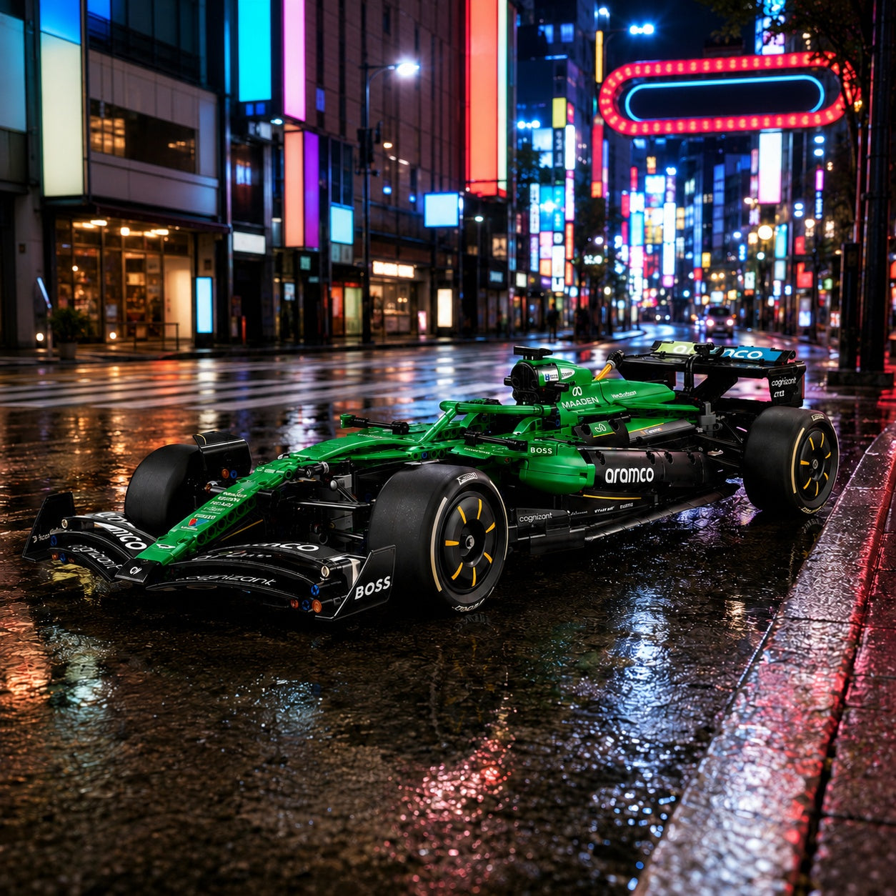 Aston Martin Aramco AMR25 F1 Car (1547 peças) | galeria 4 | 20260706-153357