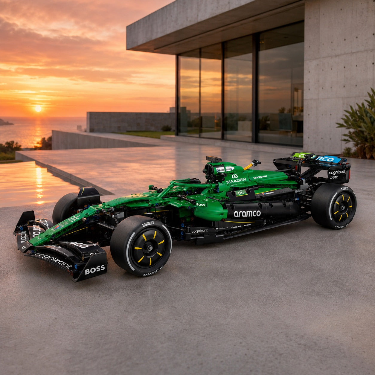 Aston Martin Aramco AMR25 F1 Car (1547 peças) | galeria 6 | 20260706-153357