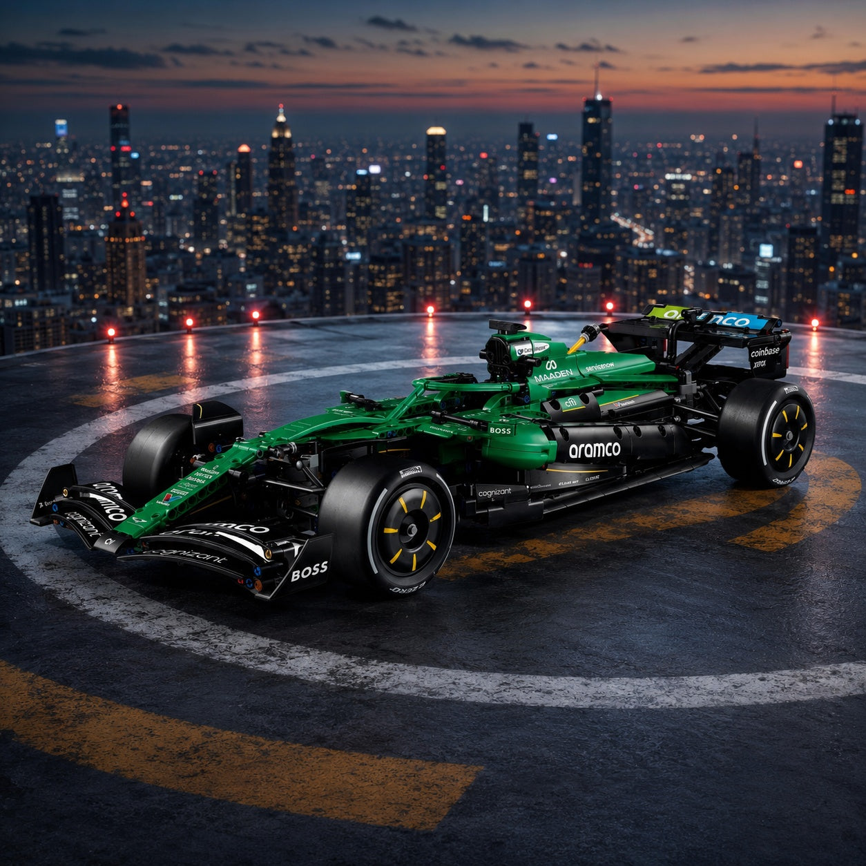 Aston Martin Aramco AMR25 F1 Car (1547 peças) | galeria 7 | 20260706-153357