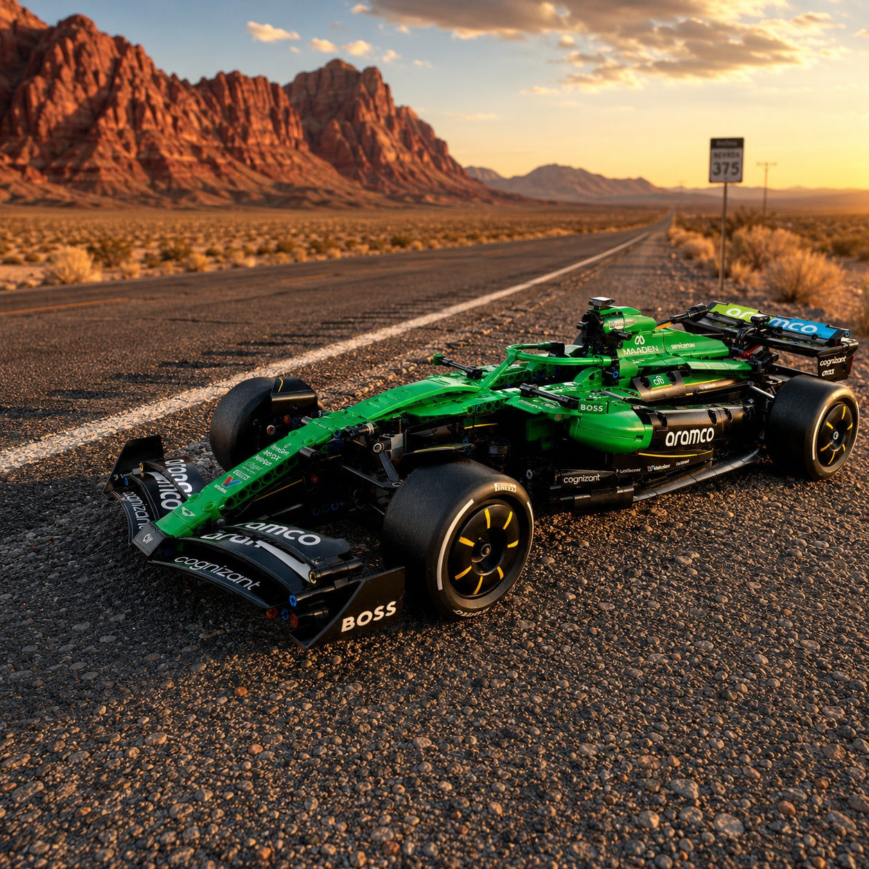 Aston Martin Aramco AMR25 F1 Car (1547 peças) | galeria 8 | 20260706-153357