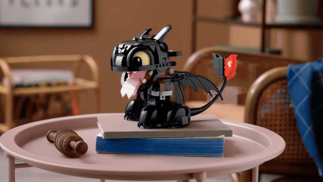 Como Treinar o Seu Dragão - Banguela (784 peças) - Brics Craft