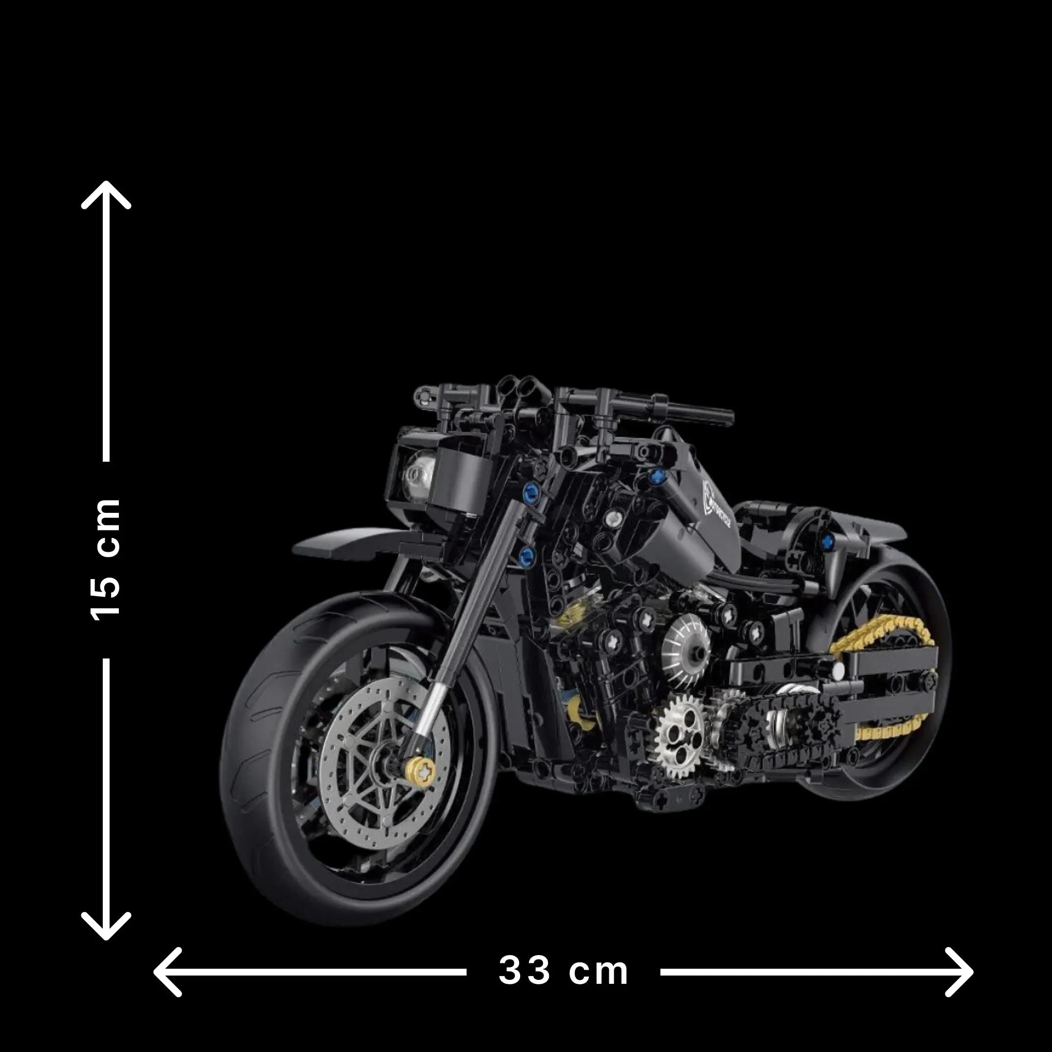 Harley Davidson (586 peças) – Brics Craft