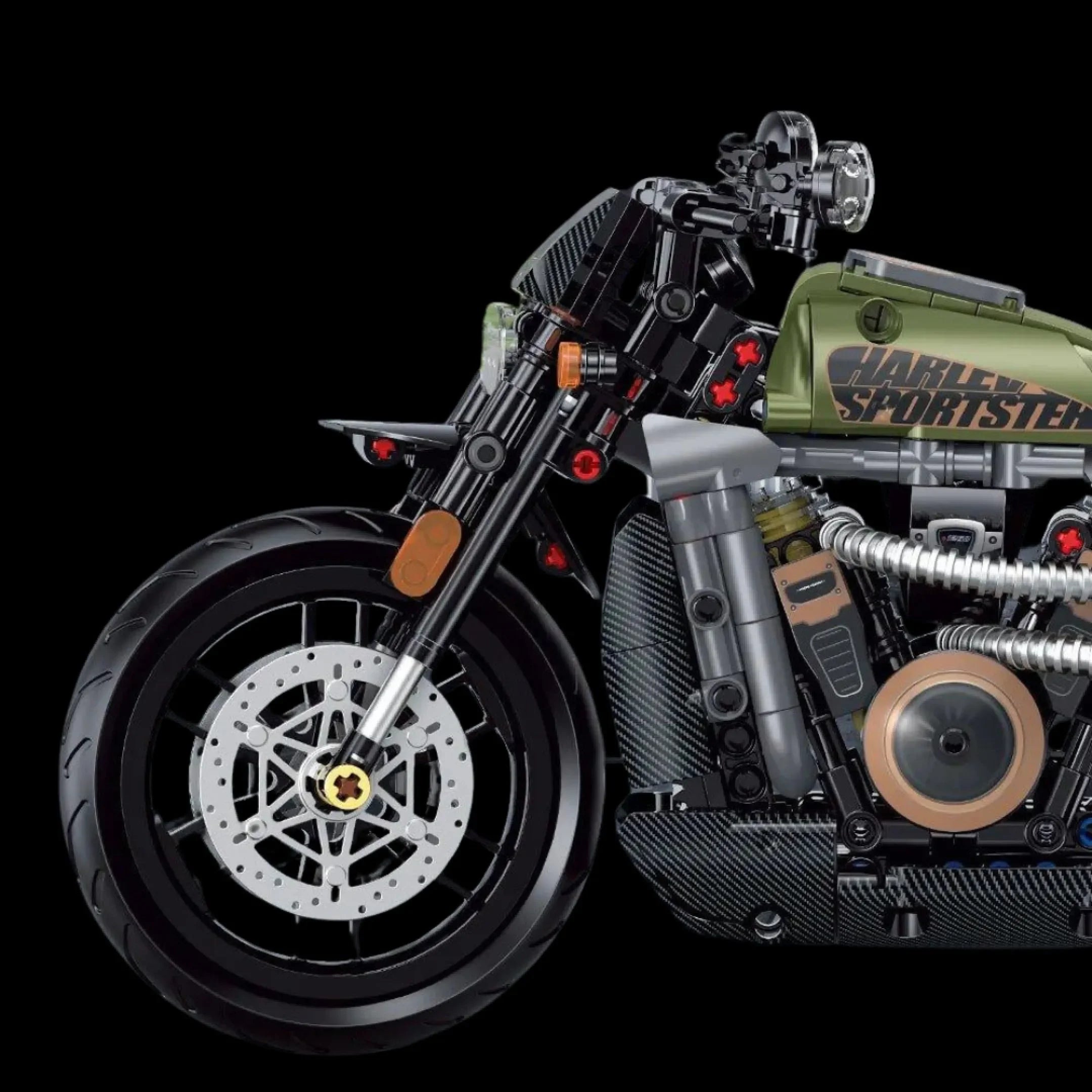 Harley Davidson (634 peças) – Brics Craft
