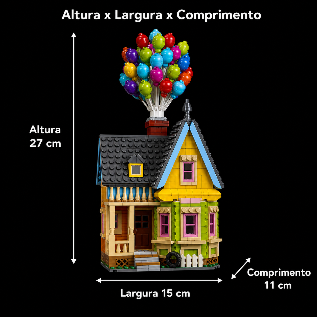 Casa de Up Altas Aventuras (598 peças) - mídia 10